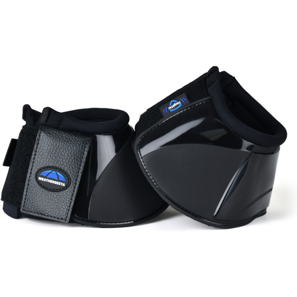 2025 Weatherbeeta Tough-Tec Impact Bell Boots 1027527 - Black